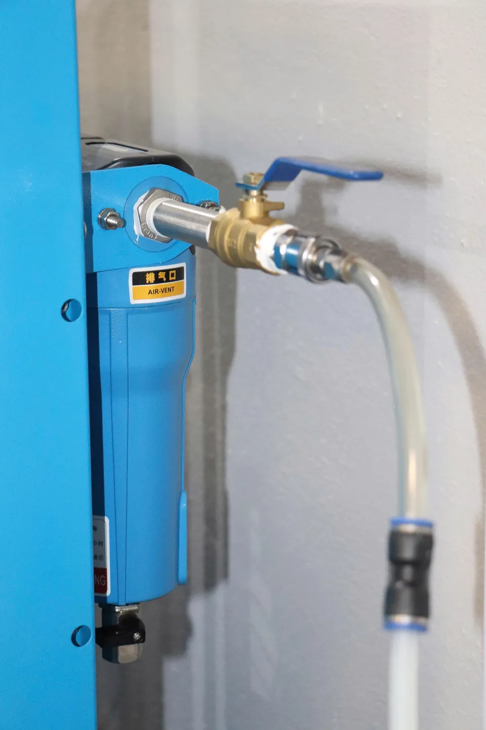 Máy nén khí 22KW-16BAR · góc chụp chi tiết 03 · môi chất không khí