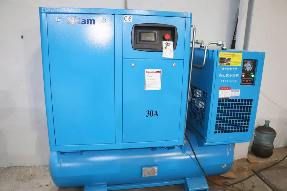 Máy nén khí 22KW-16BAR · góc chụp chi tiết 08 · môi chất không khí