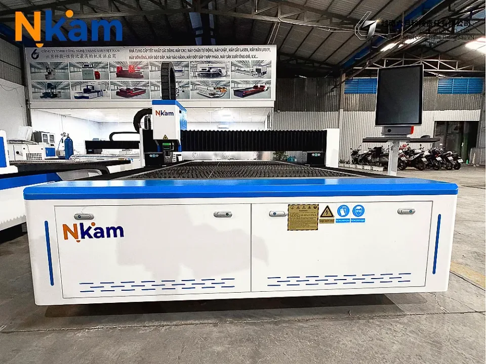 Máy cắt laser fiber 3015-6000W — chi tiết máy (ảnh 36)