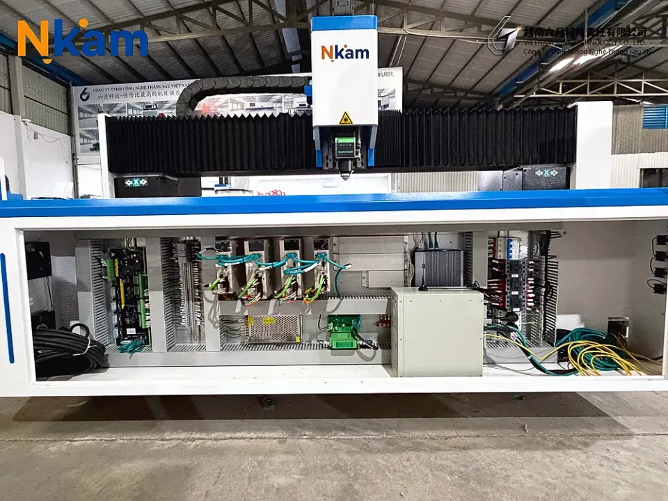 Máy cắt laser fiber 3015-6000W — chi tiết máy (ảnh 51)