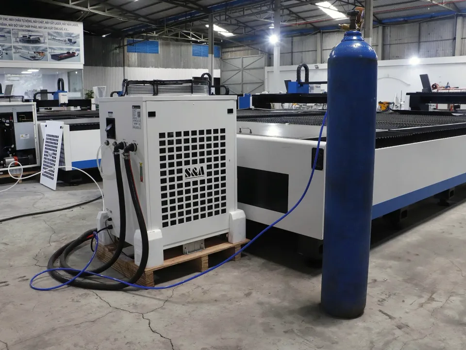 Máy cắt laser fiber 6025-12000W — chi tiết máy (ảnh 34)
