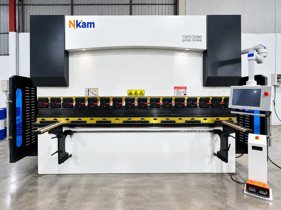 Máy chấn CNC 130T/3200 — chi tiết máy (ảnh 14)