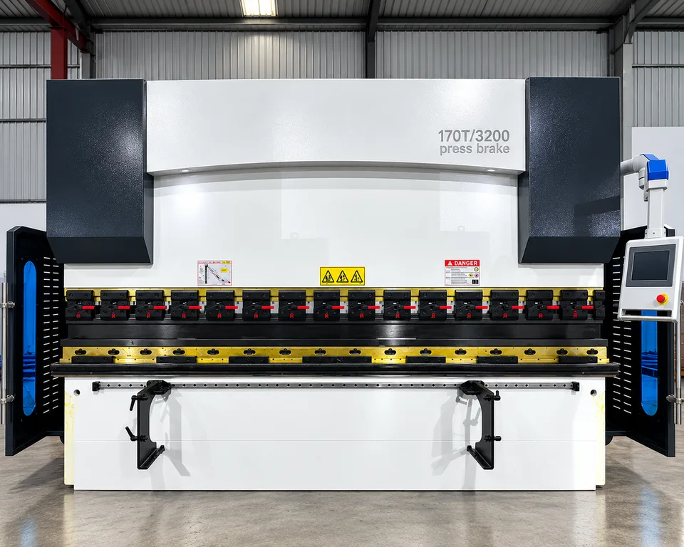 Máy chấn CNC 170T/3200 · điều khiển ET15 · NKAM Việt Nam