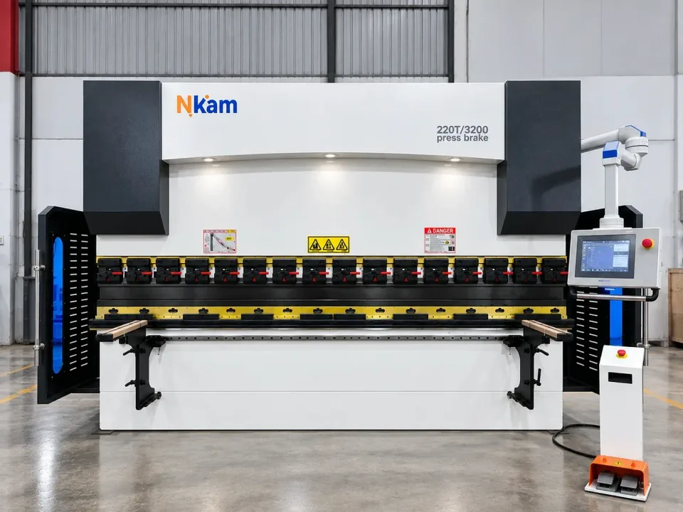 Máy chấn CNC 220T/3200 — chi tiết máy (ảnh 8)