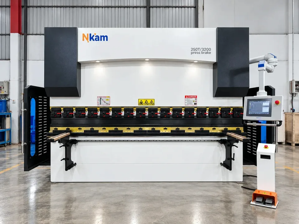 Máy chấn CNC 250T/3200 — chi tiết máy (ảnh 50)