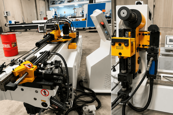Công dụng của máy uốn ống thủy lực 2 đầu NC SW38